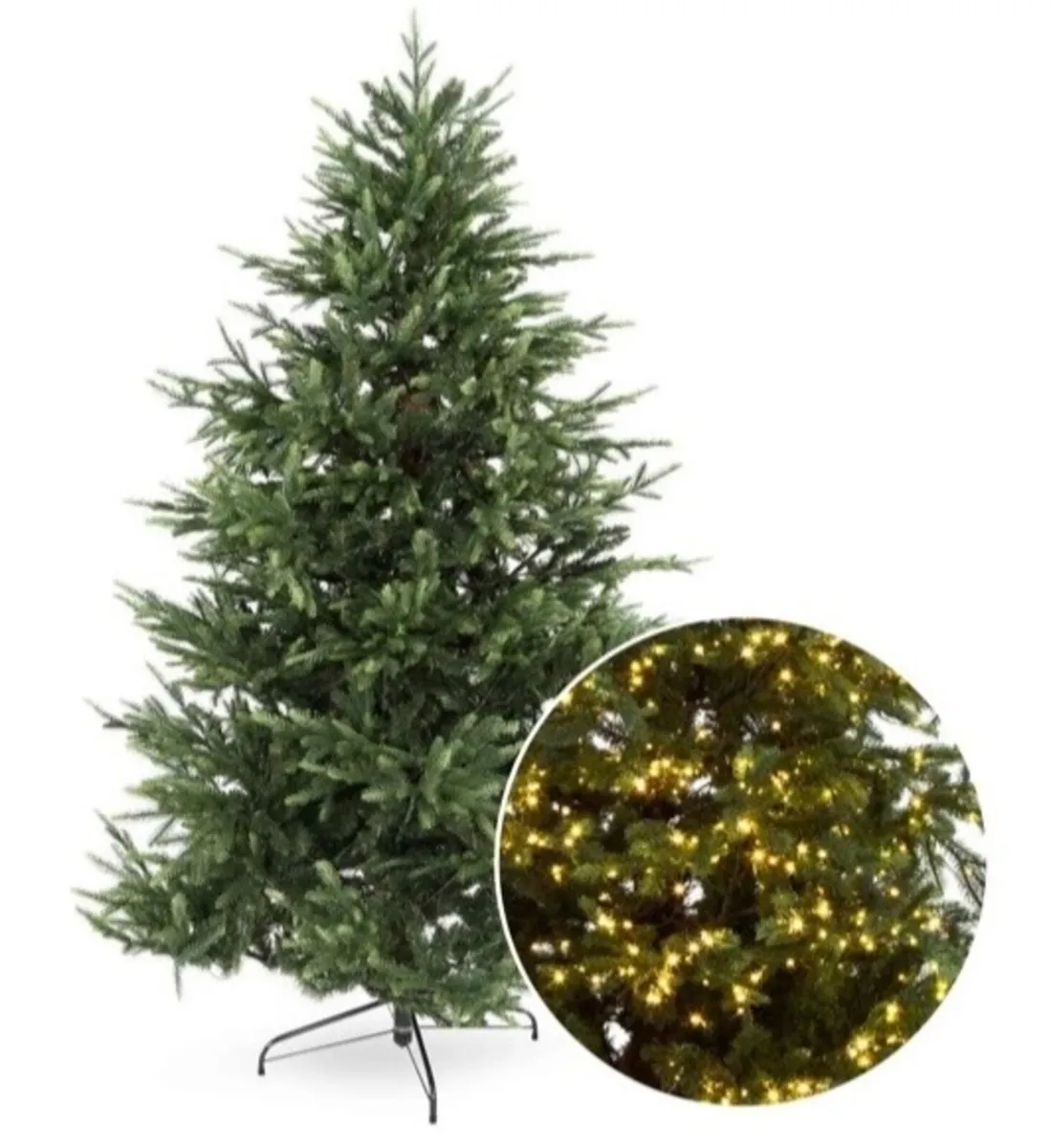 7 ft Christmas tree - Image 1