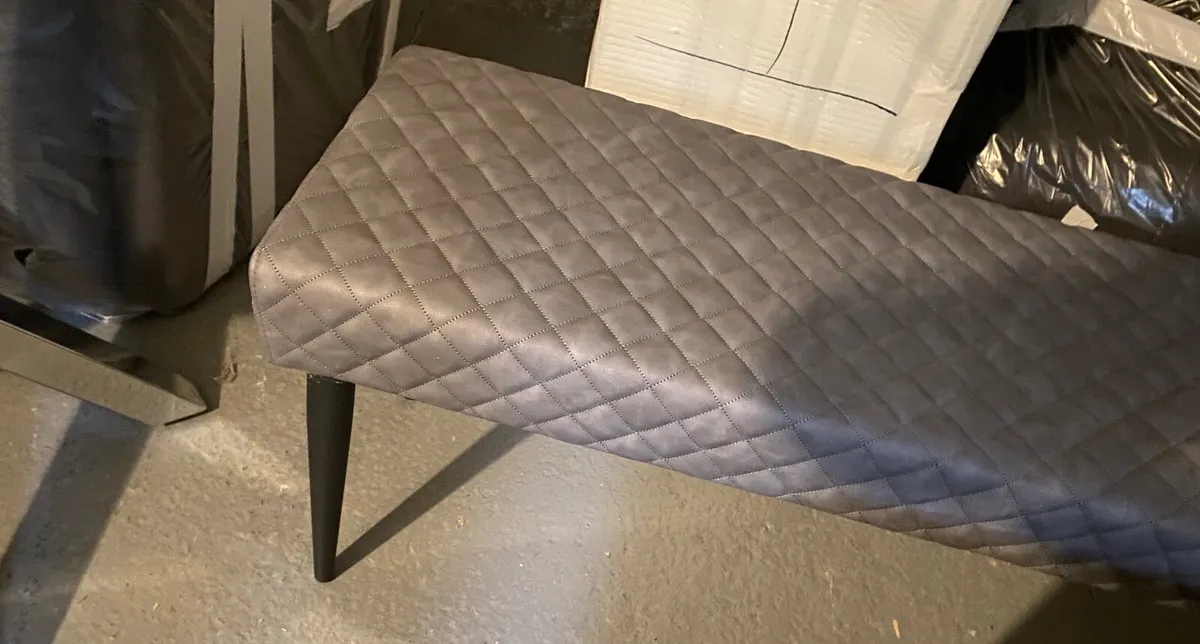 EZ Living Long Padded Dining Bench - Image 3