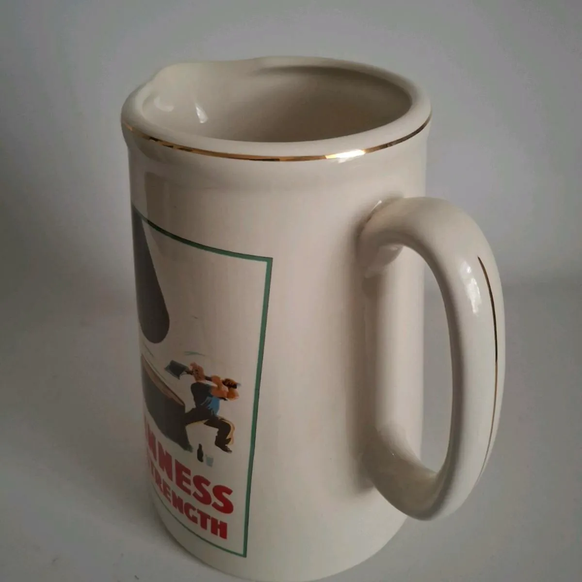 Large Guinness Water Jug - Image 2