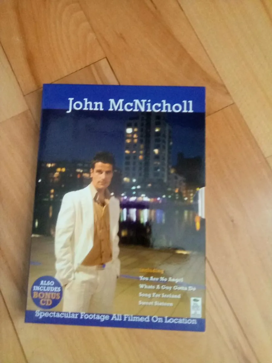 JOHN. MC. NICHOLL.  D.V.D.   AND.  C.D.. - Image 1