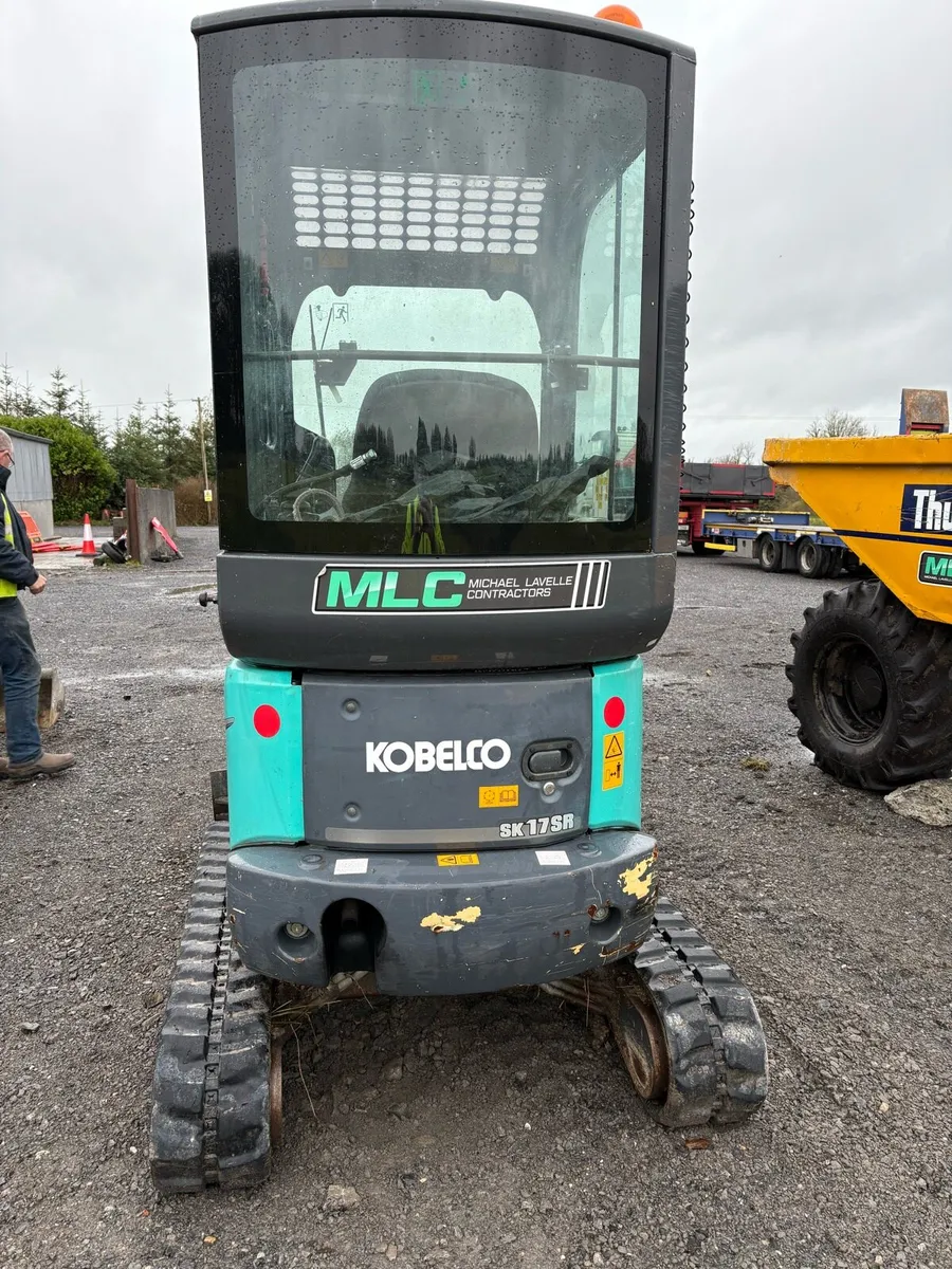 Kobelco SK17SR Mini Digger - Image 3