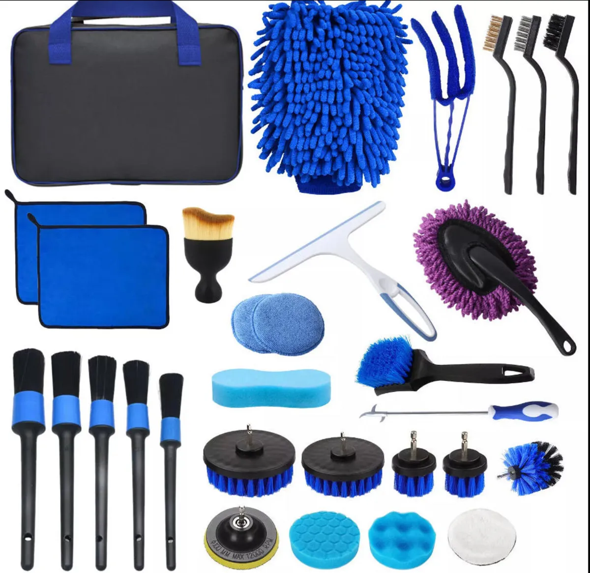 30Pcs Car Cleaning Kit Auto Detailing Set - Image 1