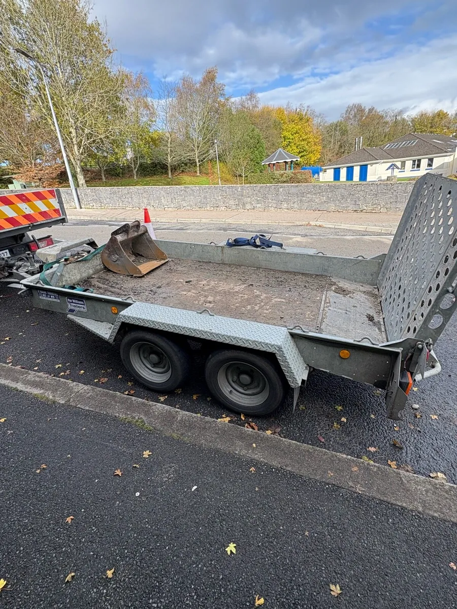 Ifor Williams plant trailer GH1054 - Image 2