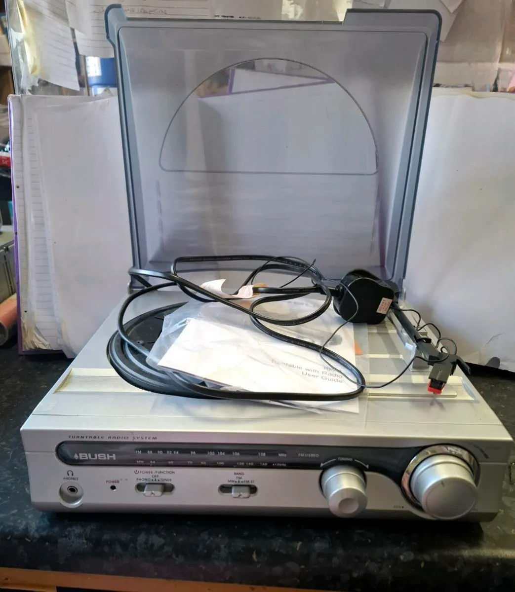 Bush Mini Turntable Radio System - Image 1
