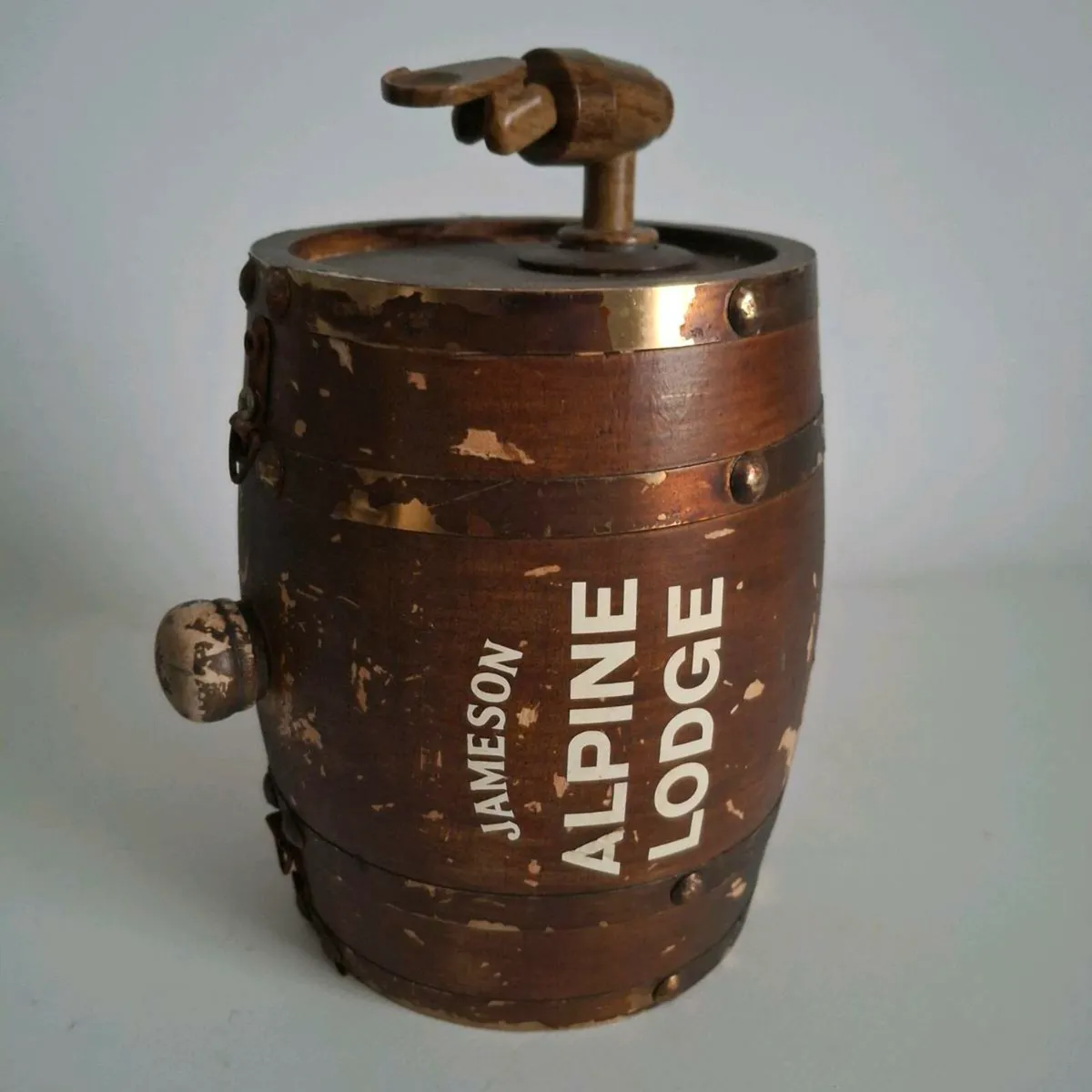 Jameson Whiskey Wooden Barrel - Image 1