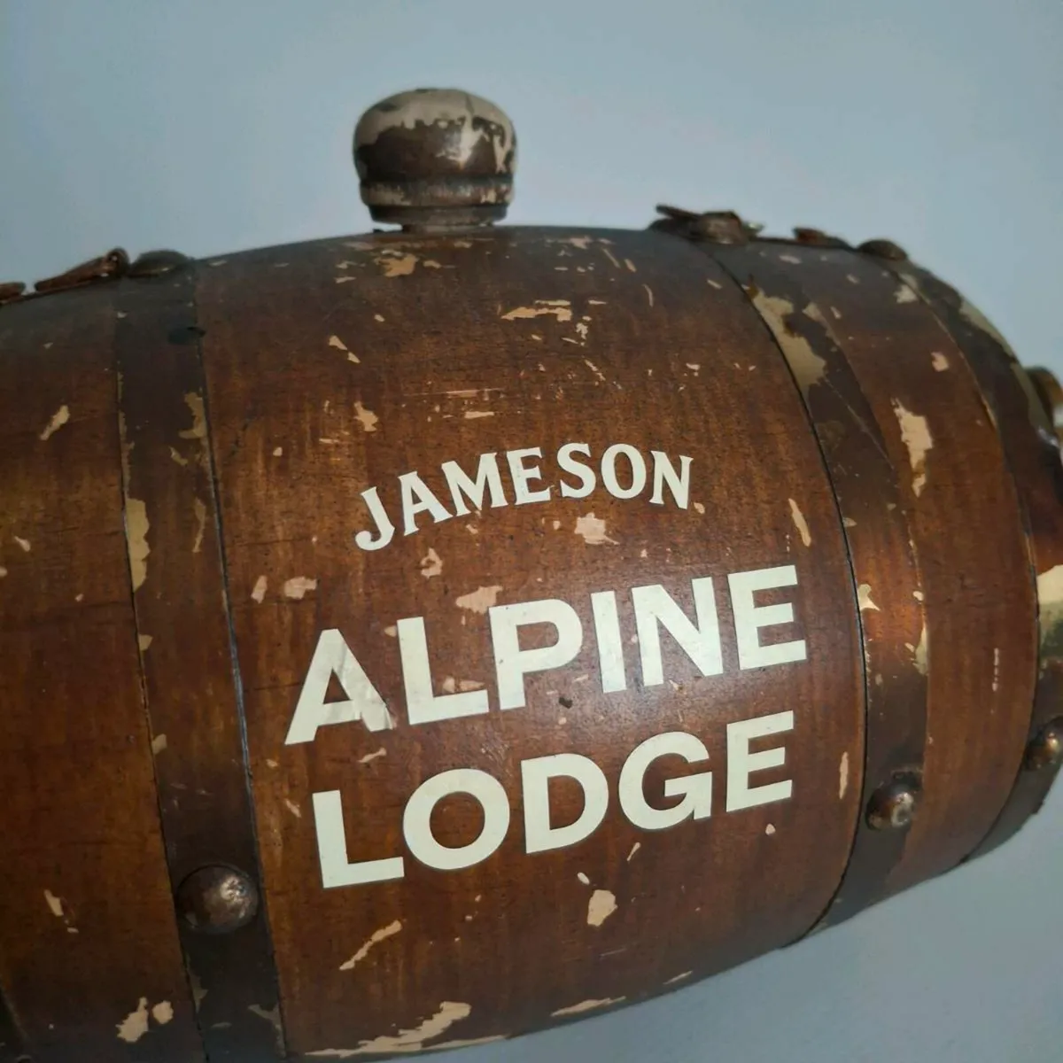 Jameson Whiskey Wooden Barrel - Image 2