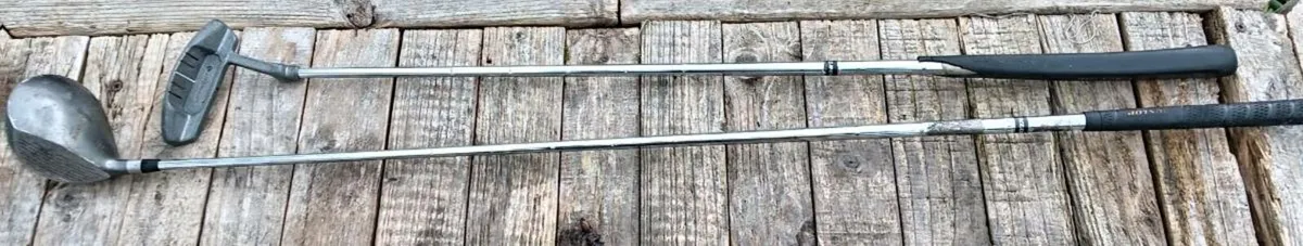 Dunlop Golf Number One Wood and Putter - Image 2