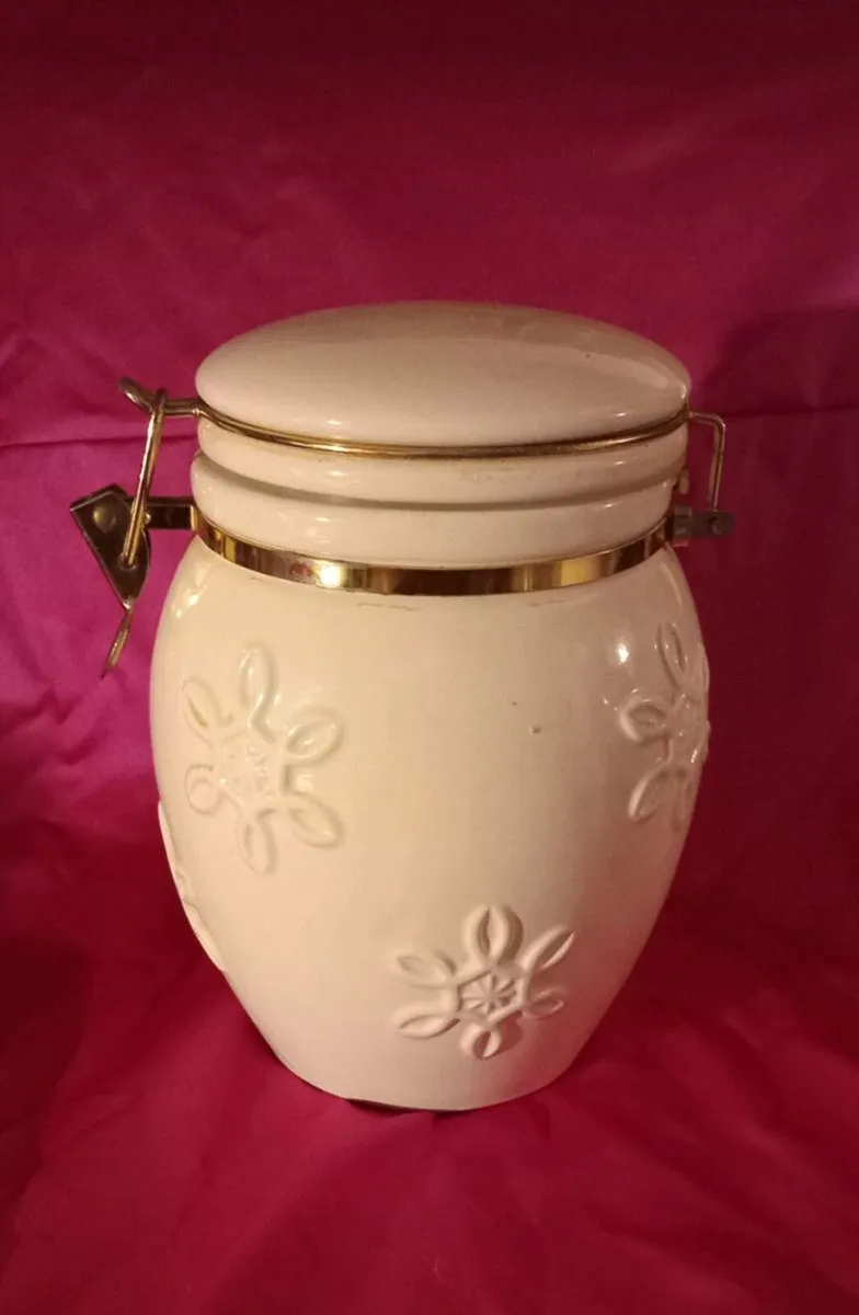 Porcelain Storage Jars - Image 1