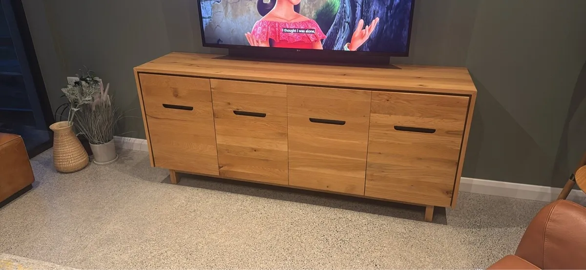 Oak Side Board - Image 2