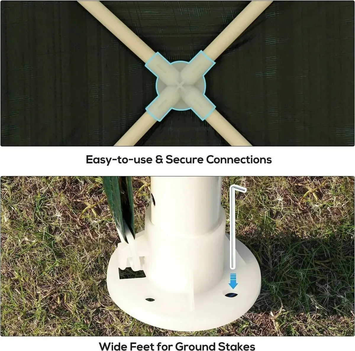 Gazebo Marquee – Garden Heavy Duty Outdoor Canopy - Image 4