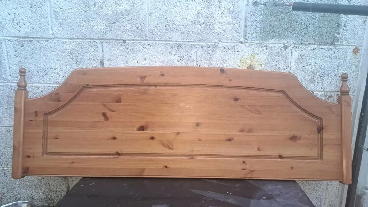 Solid Wood Headboard - Image 1