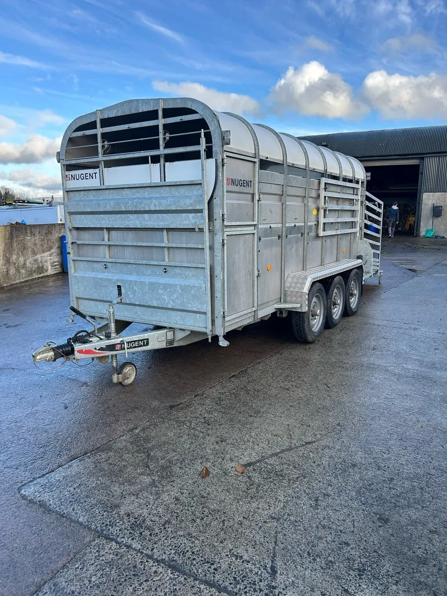 Nugent 14ft cattle trailer - Image 1
