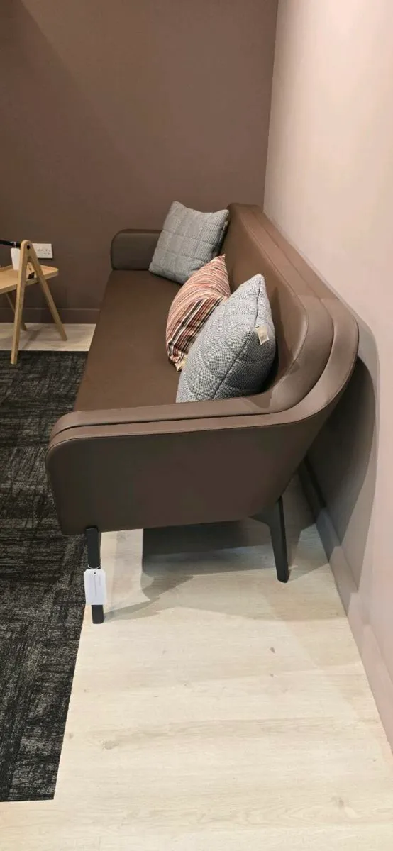 Harc 3 seater sofa ex showroom - Image 3