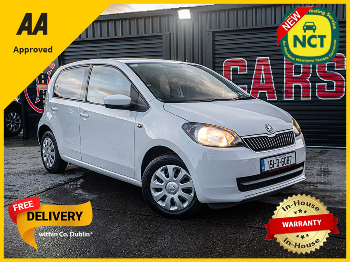 2015 Skoda Citigo 1.0/Irish/New NCT/1yr warranty - Image 1