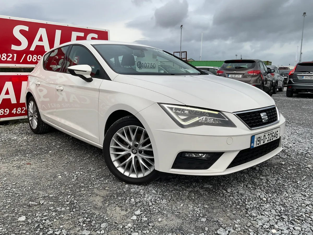 SEAT LEON 1.6 TDI TAXED NCT 3/27 SPOTLESS - Image 1