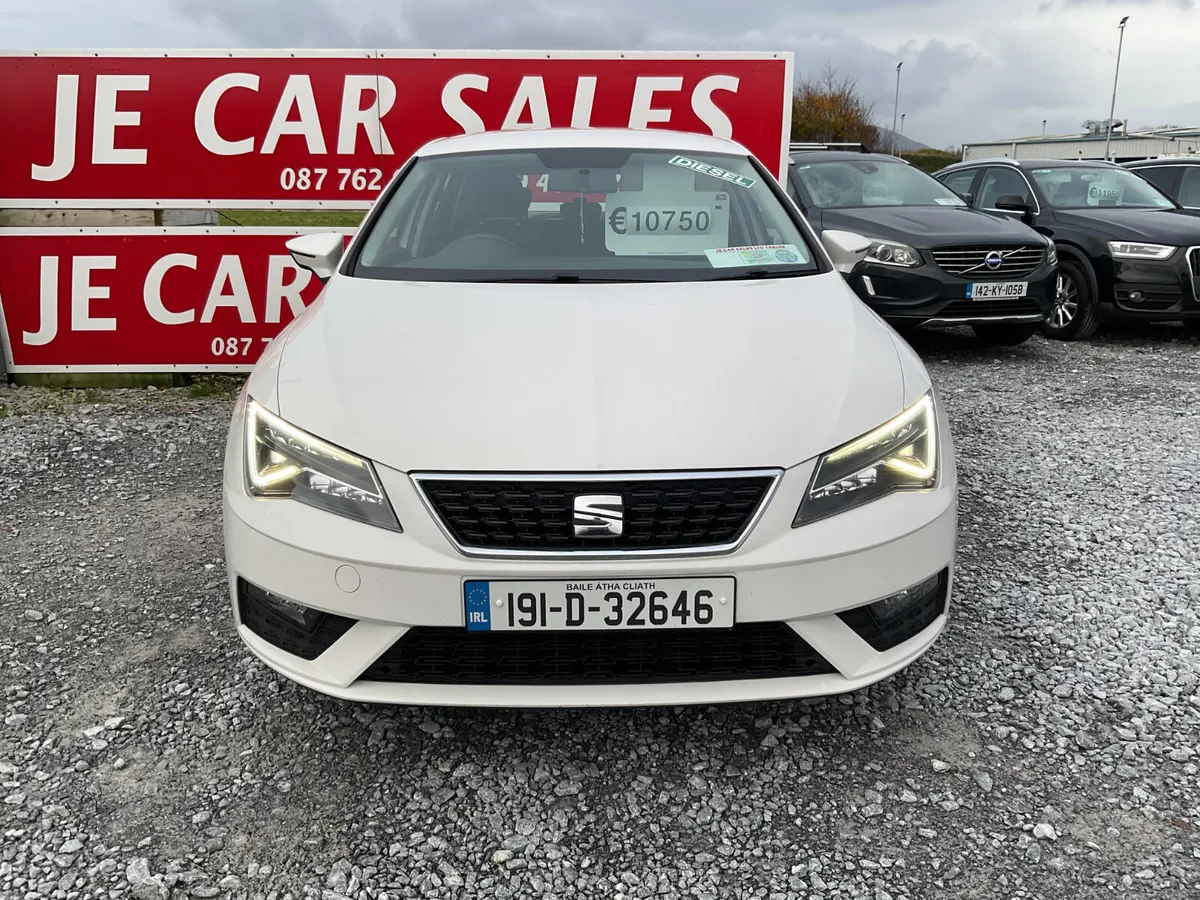 SEAT LEON 1.6 TDI TAXED NCT 3/27 SPOTLESS - Image 3