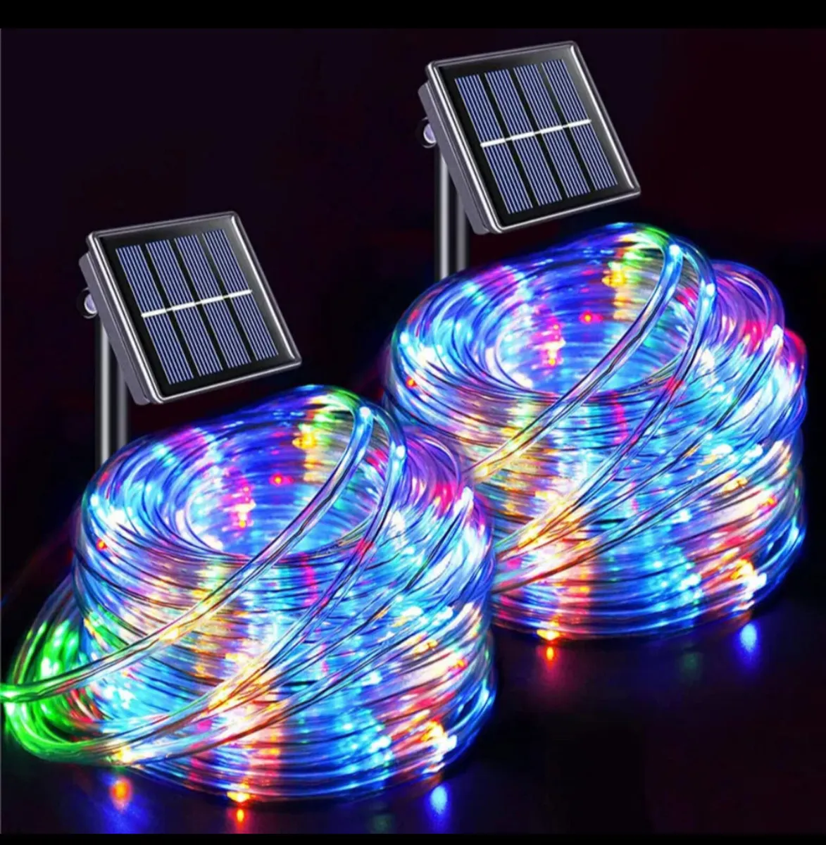 20metre 200LED Solar Powered Rope String LightsNEW - Image 1