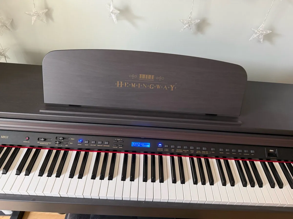 Hemingway DP-501 MKII Electric Piano And Stool - Image 1