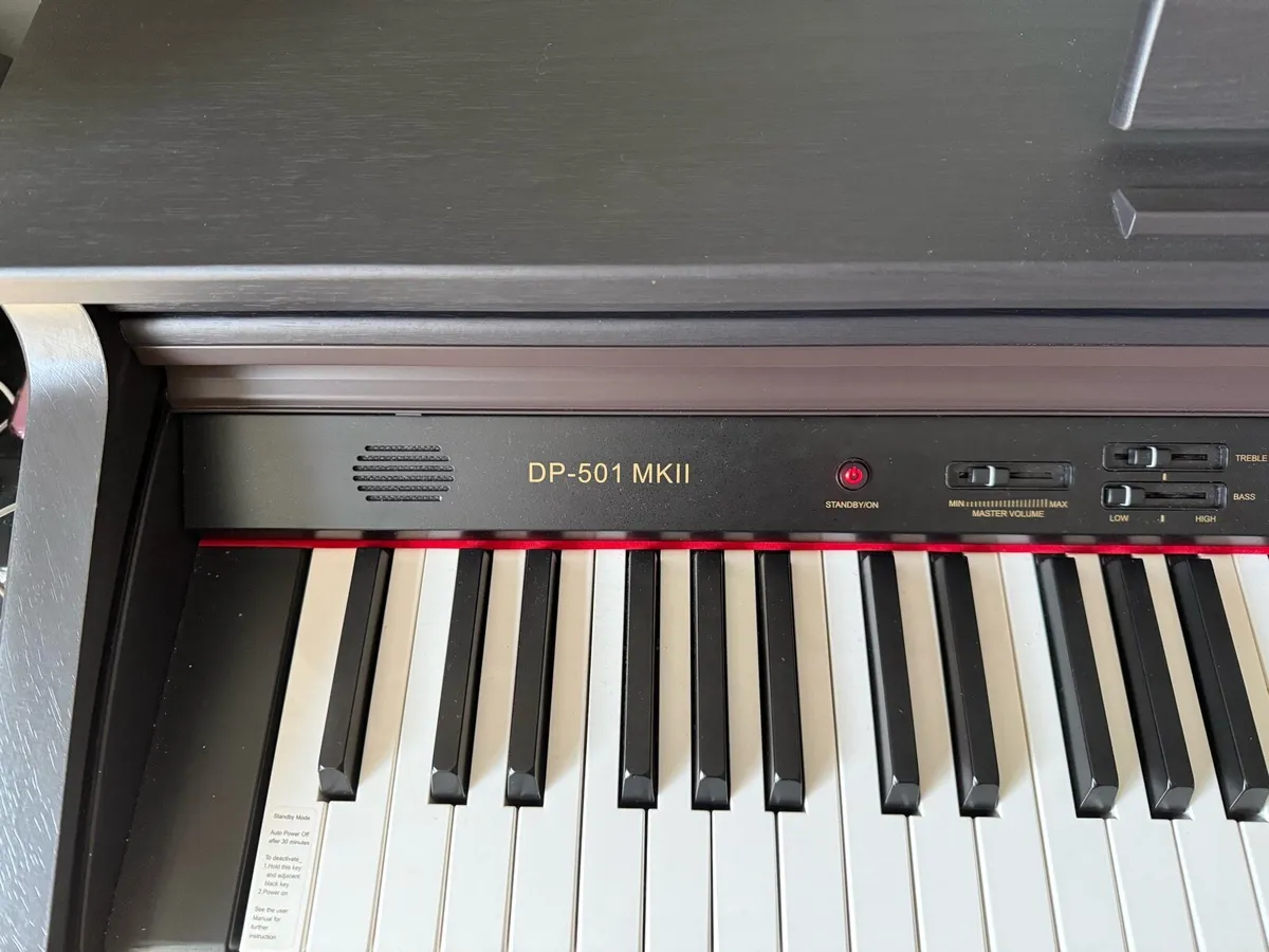 Hemingway DP-501 MKII Electric Piano And Stool - Image 2