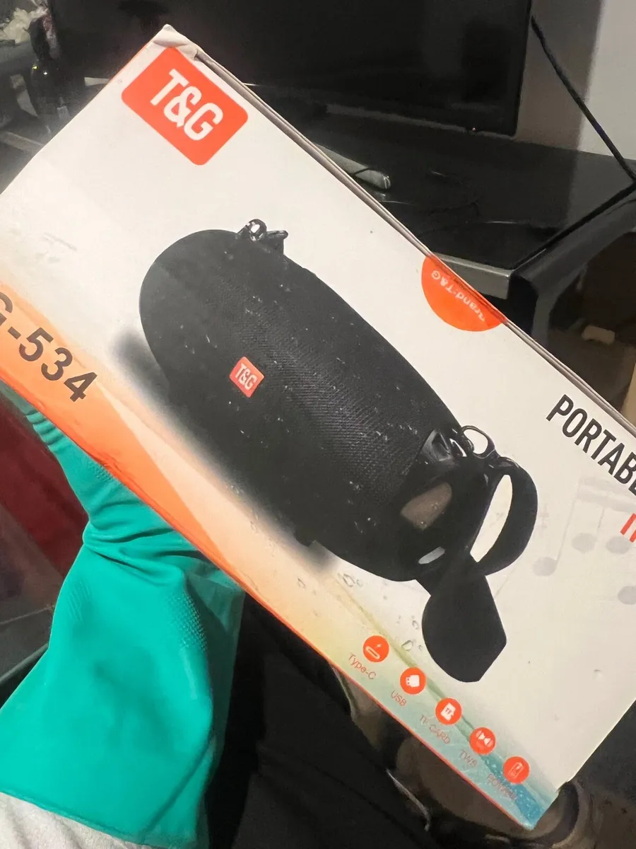t&g portable speaker ip x4 - Image 1
