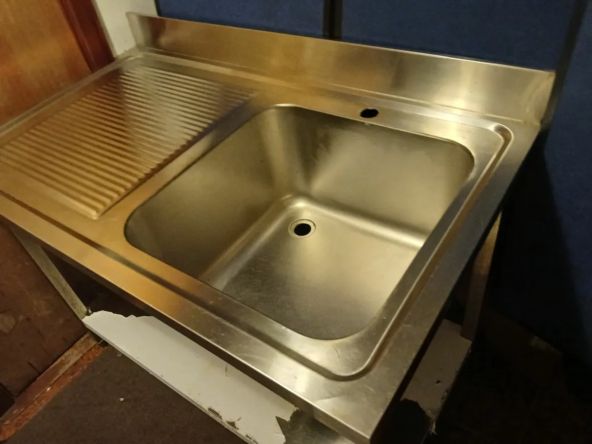 Stainless steel cabbinet sink unit complete.. - Image 3