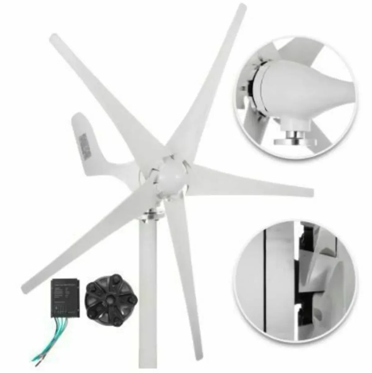 Wind Turbine Generator 300W– Renewable Energy Unit - Image 1