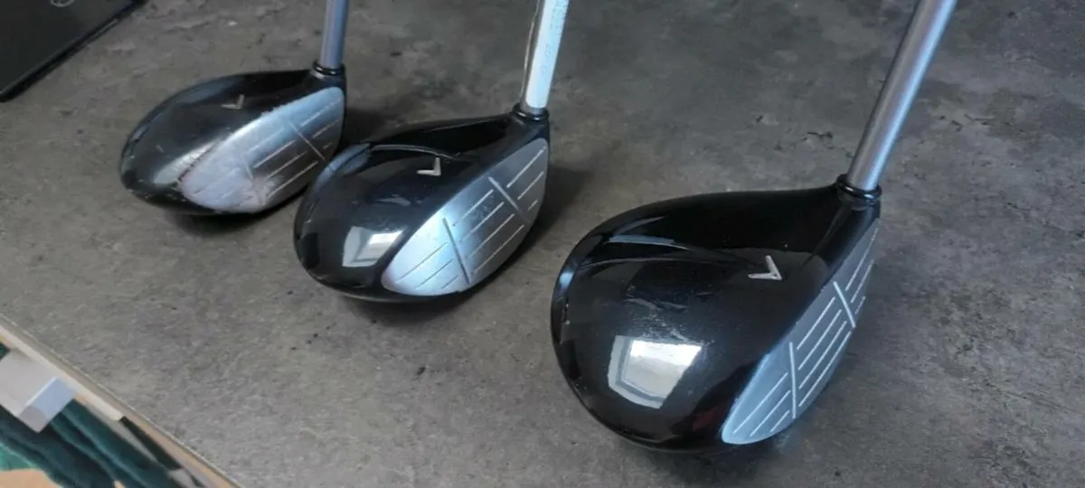 Callaway Big Bertha Steelhead Driver, 3 Wood & 5 W - Image 3