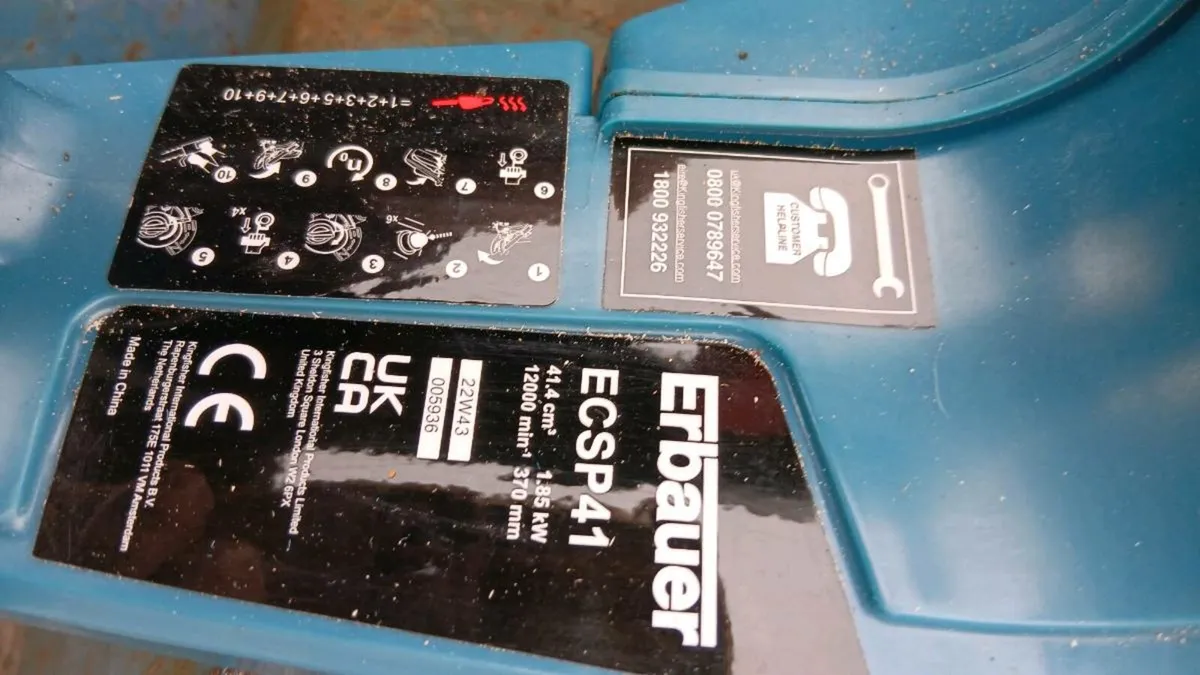 Erbauer chainsaw - Image 3