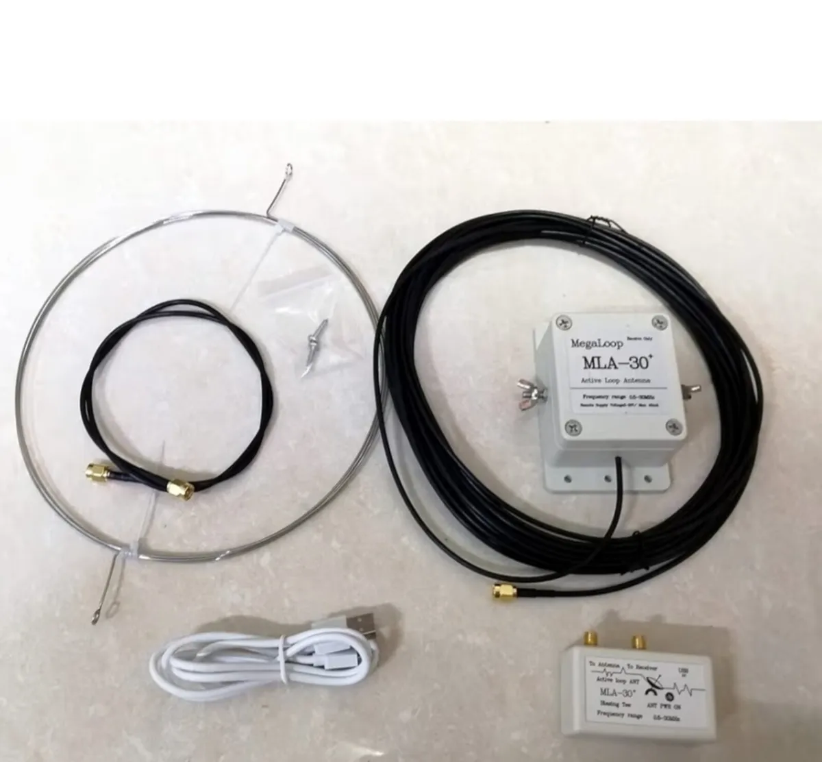 MLA-30 PLUS 15M COAX BNC OR SMA.+ free held ANT - Image 3