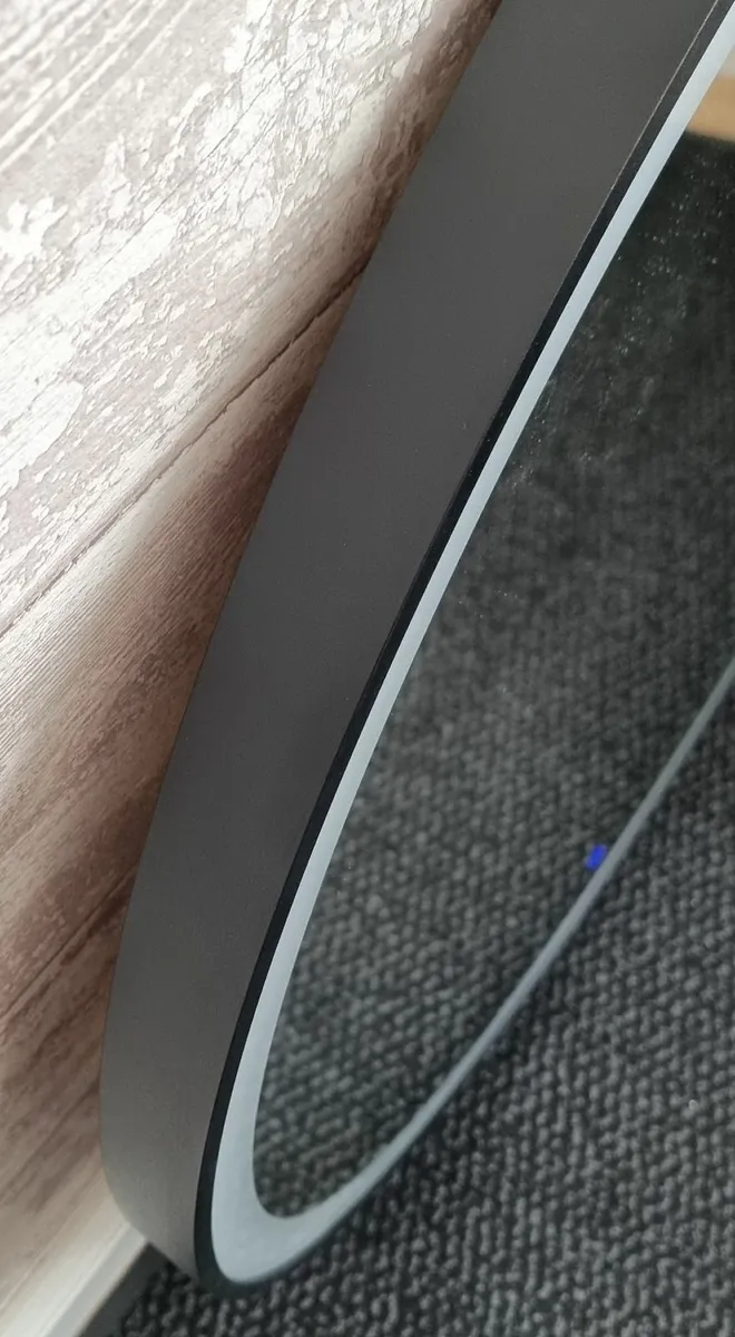 LED Bathroom Mirror Black Frame - Image 4