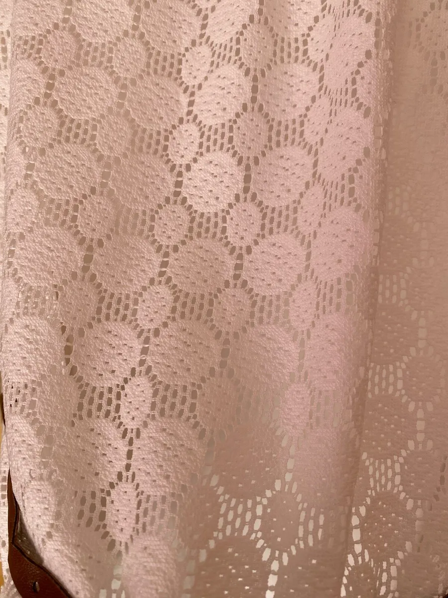 Girl’s Brand New Elegant Cream Lace Dress - Image 3
