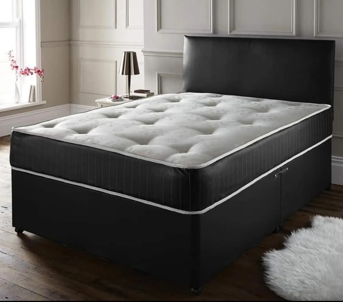 Divan beds and mattress - Image 3