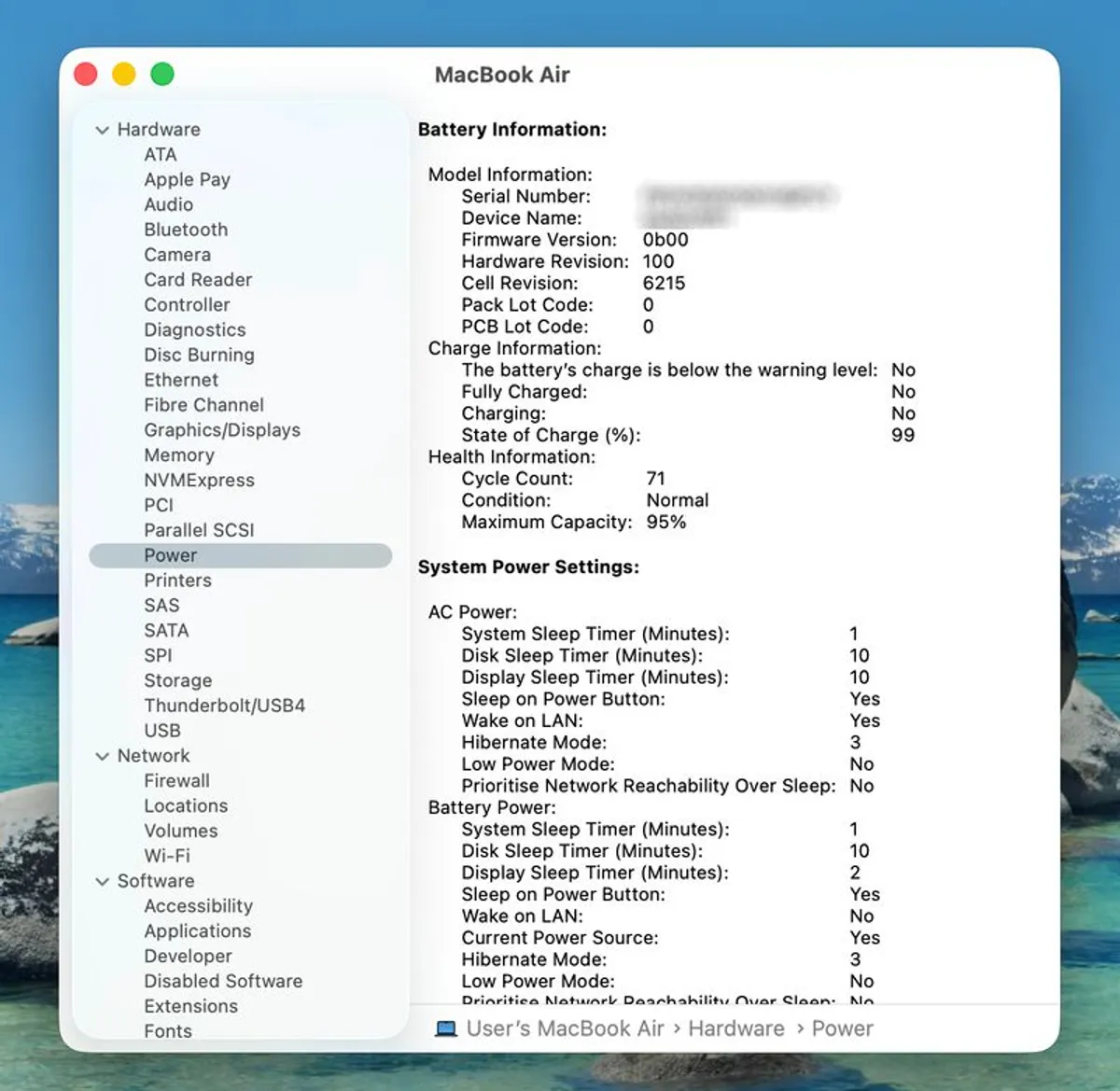 Macbook Air 13.6 M3 24GB 2024 - Image 4