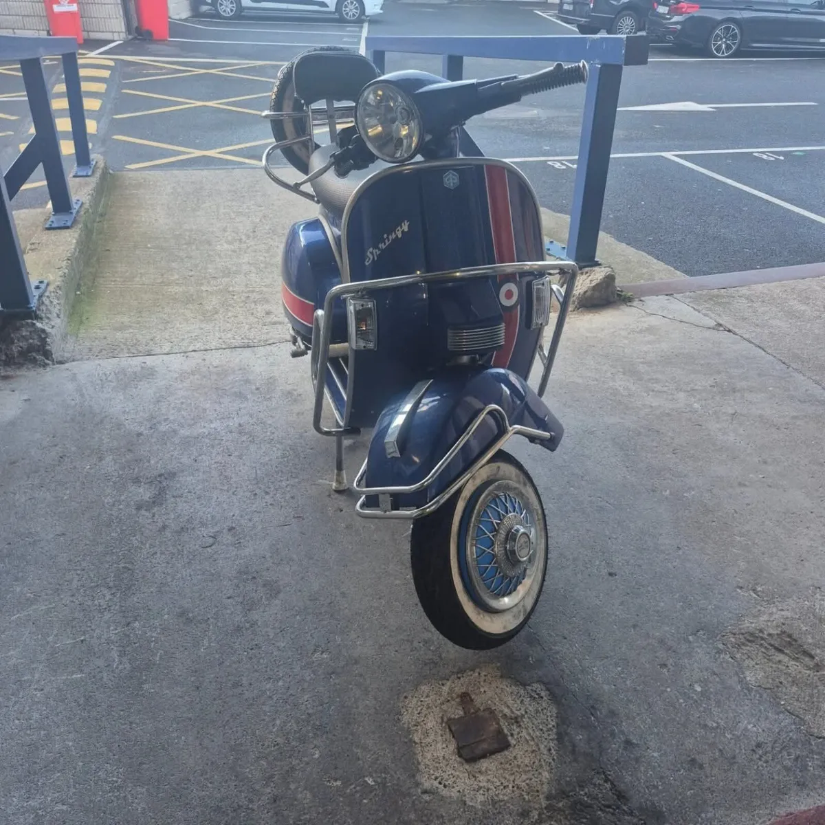 vespa lml px125 custom scooter - Image 2