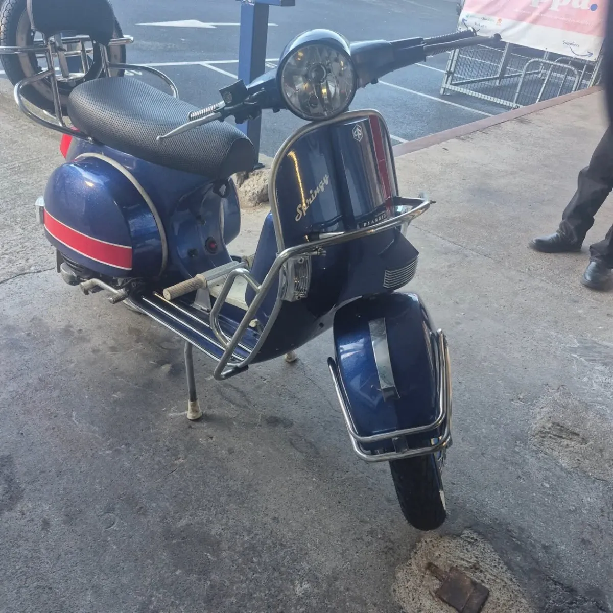 vespa lml px125 custom scooter - Image 3