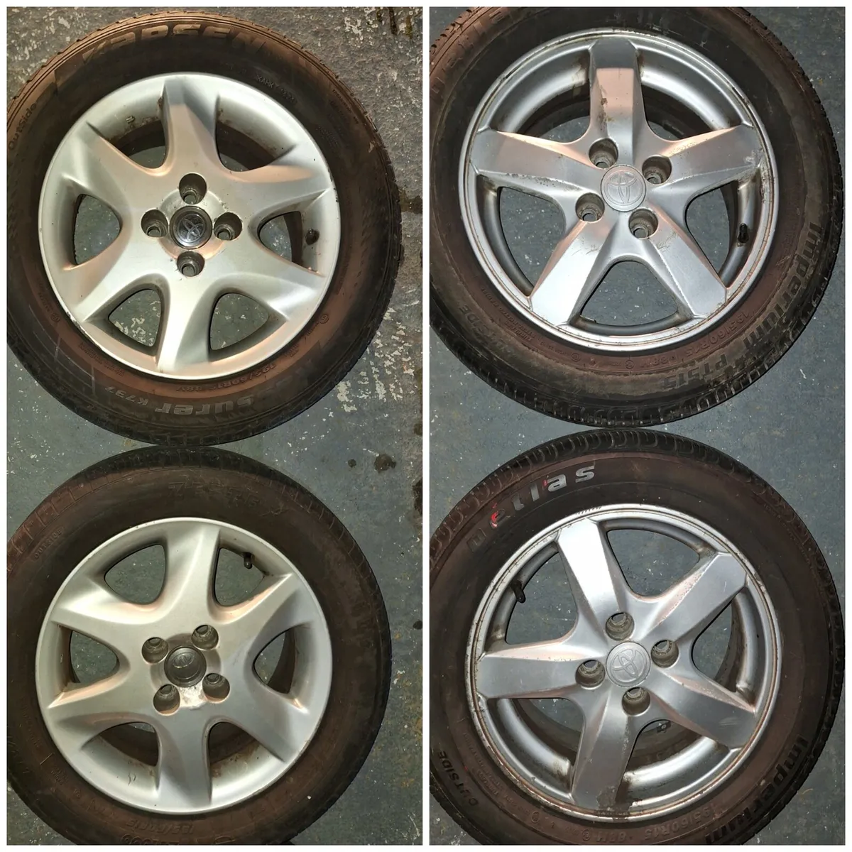 Toyota Corolla Alloys (Two Sets) - Image 1