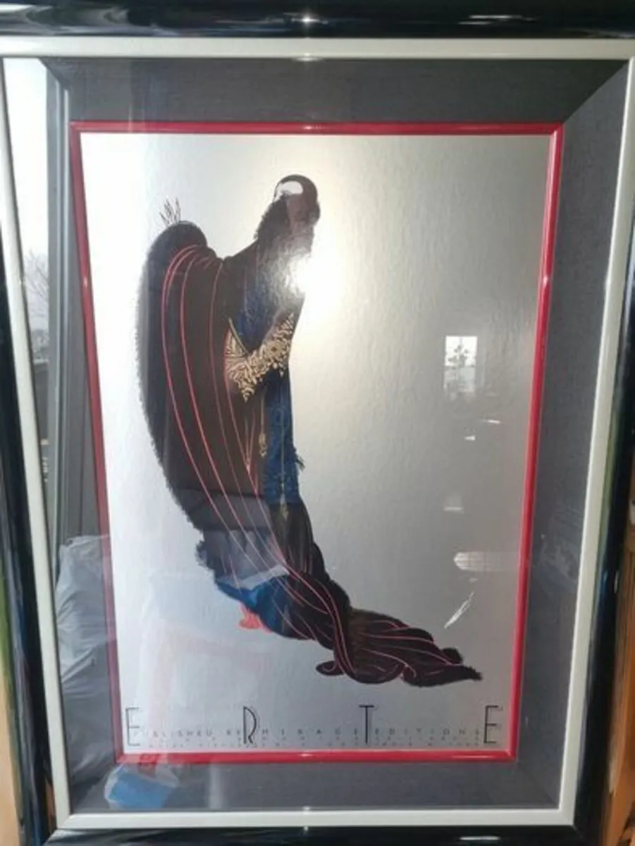 Framed Serigraph- ERTE Published In 1980 - Image 1