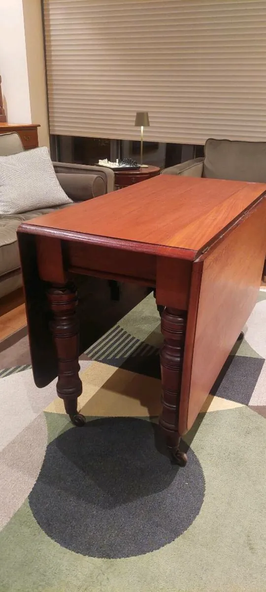 Victorian Drop Leaf Table - Image 1