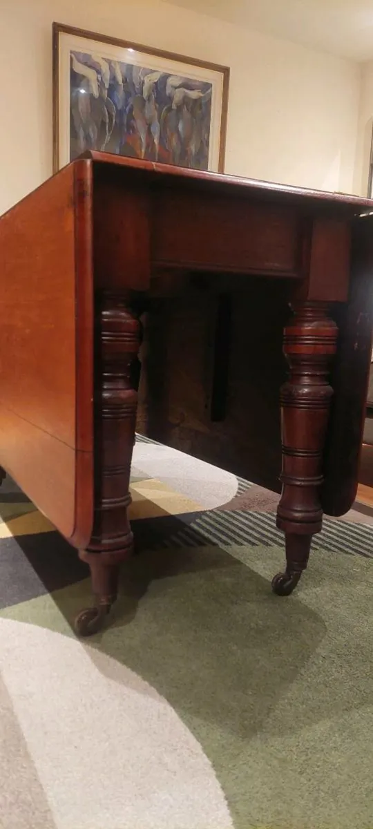 Victorian Drop Leaf Table - Image 3