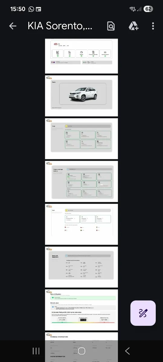 Kia Sorento Platinum 2015 - Image 1