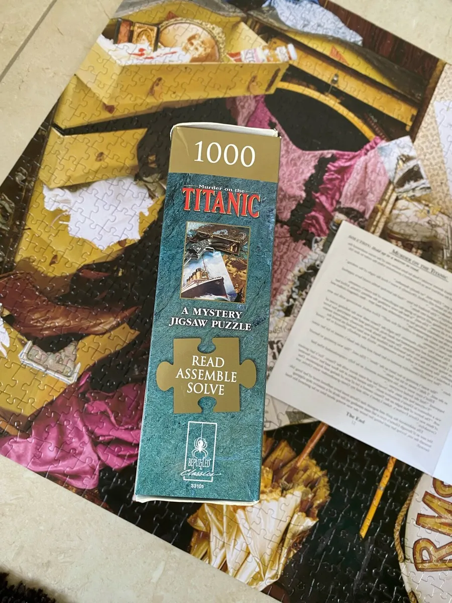 Be Puzzled Classics Murder on the Titanic  1000 pc - Image 1