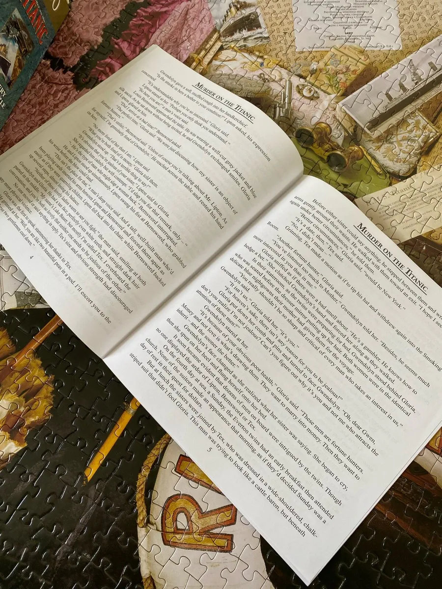 Be Puzzled Classics Murder on the Titanic  1000 pc - Image 3