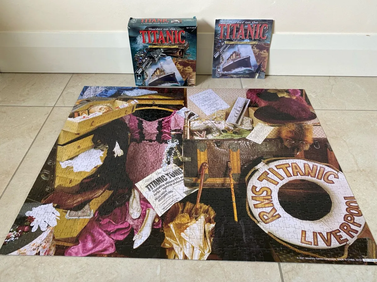 Be Puzzled Classics Murder on the Titanic  1000 pc - Image 4