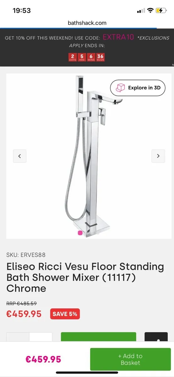 Free standing bath - Image 1