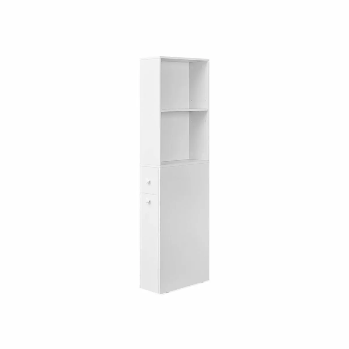 Narrow Bathroom storage cabinet with drawers class - Image 2