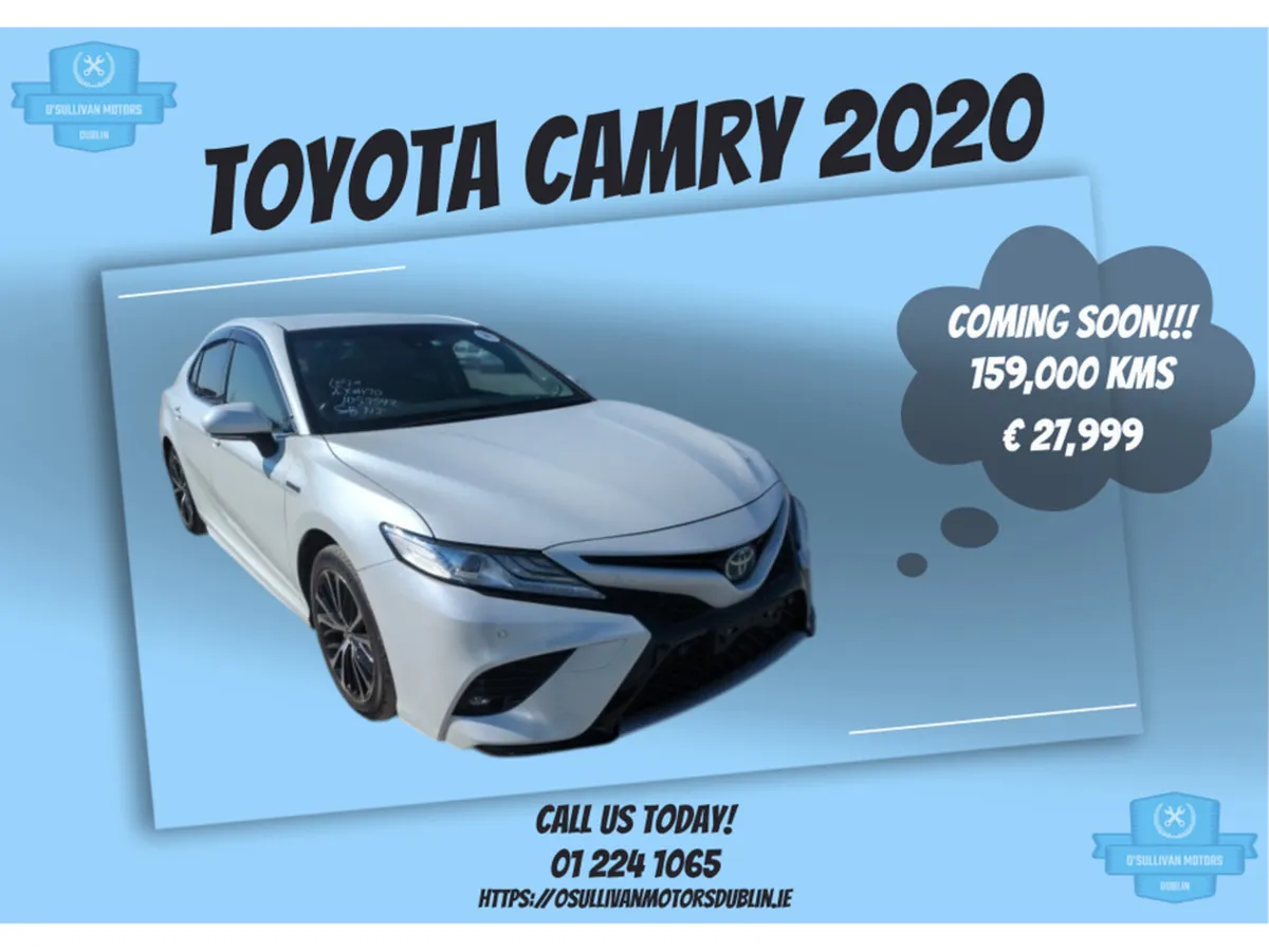 Toyota Camry /2020/2.5 PETROL HYBRID/COMING SOON!! - Image 1