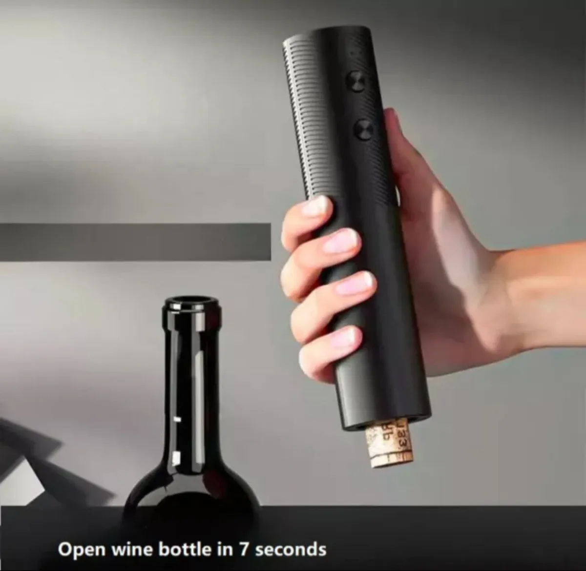 Electric Automatic Wine Bottle Opener Corkscrew - Image 1