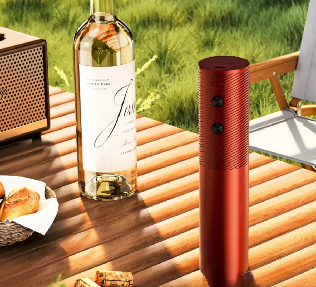 Electric Automatic Wine Bottle Opener Corkscrew - Image 2