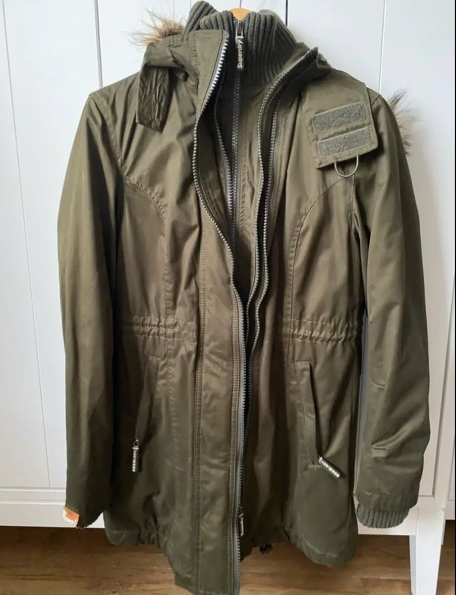 Superdry women ladies jacket parka - Image 2