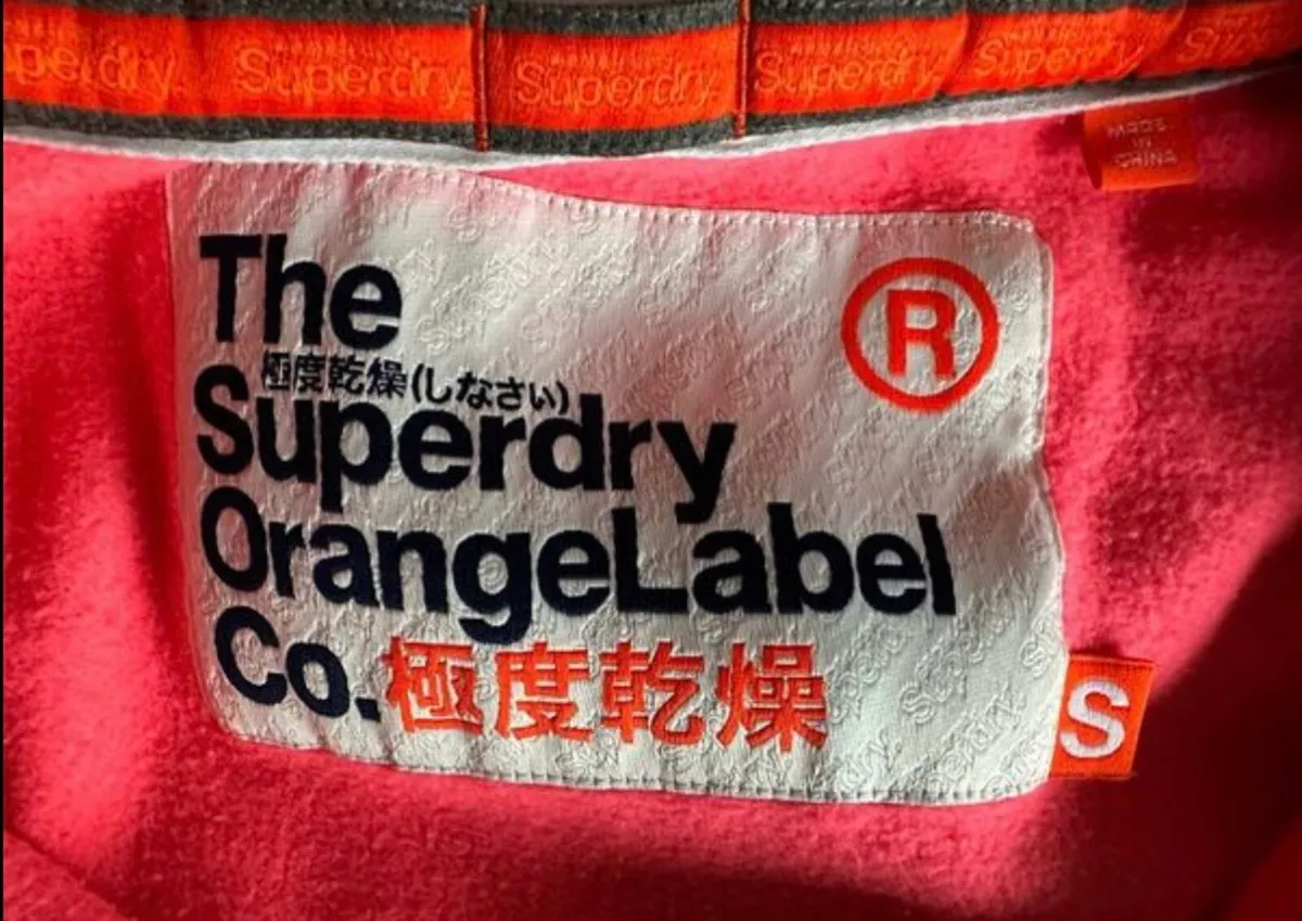 Superdry women ladies zip hoodie - Image 3